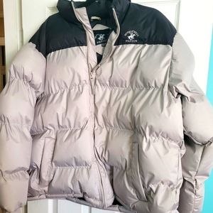 NWT Men's Beverly hills polo puffer coat